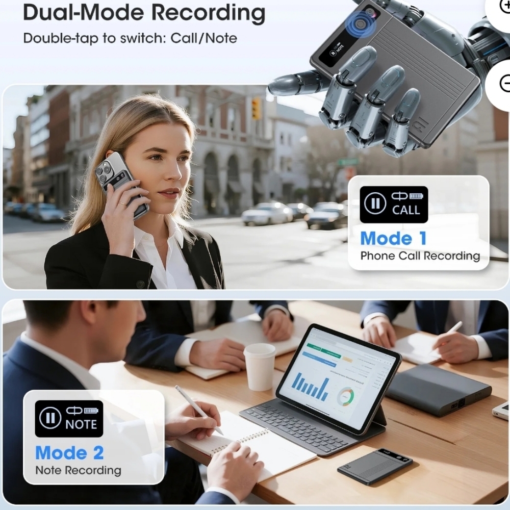 AI Voice Recorder Note Device - Picture 6 of 9